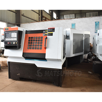 Petit tour CNC de précision Ck0640 tour d'usinage des métaux à Rail plat tour CNC rentable
