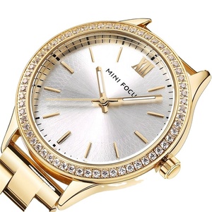 Reloj de Lujo para Mujer, Moderno, Resistente al Agua, con Cristales, Regalo para Chicas, Reloj de Cuarzo, Reloj MF0043 - Product Image 1