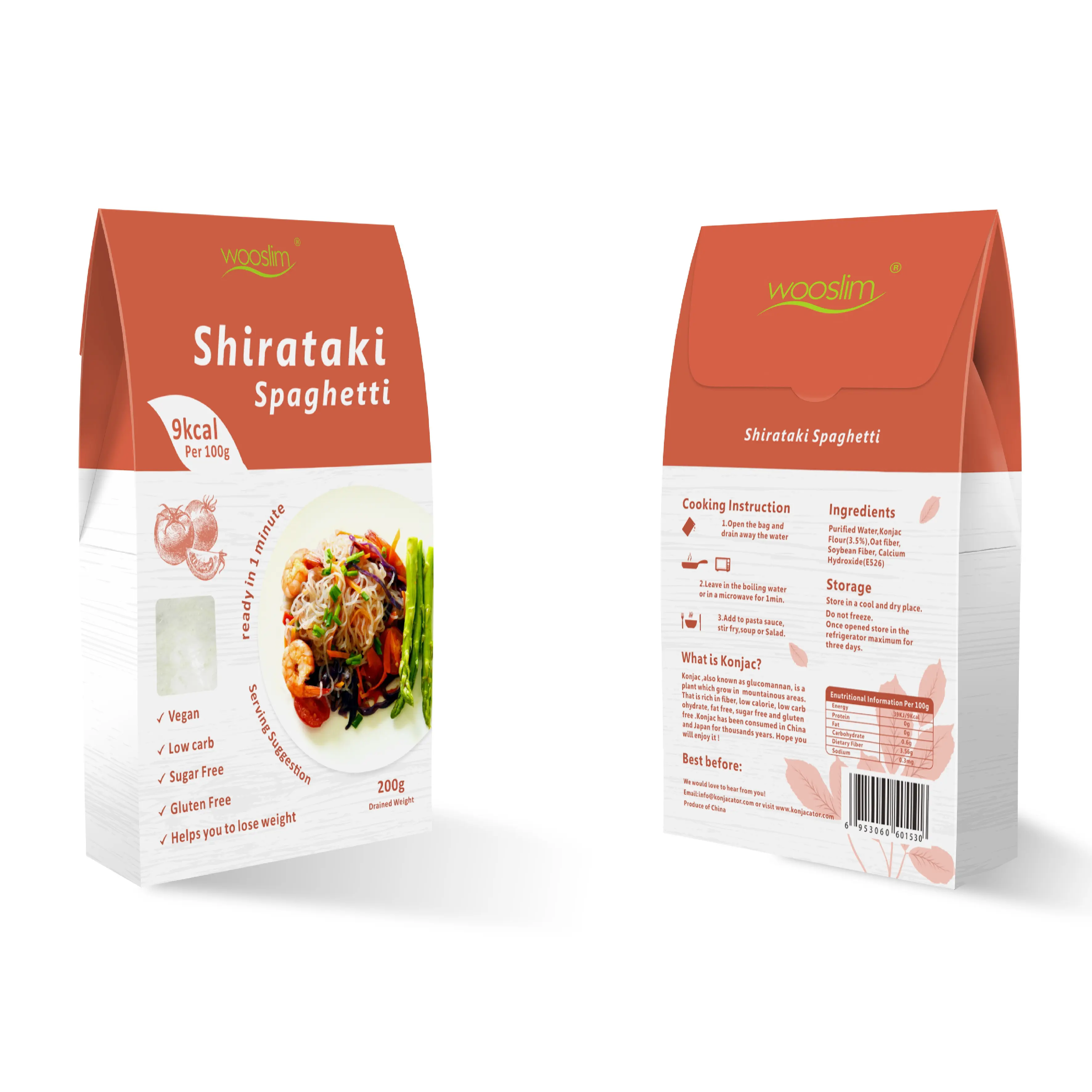 Neue gesunde Lebensmittel Instant Suppe Nudel/Diät Shira taki Nudeln/Marke Konjac Pasta