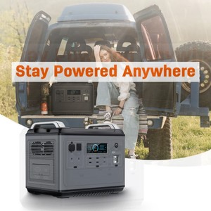 Station d'alimentation portable Sorein 2000W Ecoflow 1000W 2000W 3000W, générateur à batterie LiFePo4 110V 220V, charge solaire - Product Image 5
