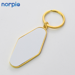 Đôi bên in ấn khách sạn Keychain hình thoi số cổ điển motel <span class=keywords><strong>Key</strong></span> tag thăng hoa hai mặt trống khách sạn Keychain - Product Image 6