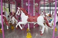 Manège de Luxe Nova Rides, 16 Places, Modèle CBD-16-KC, pour Intérieur, Manèges de Fête Foraine, Manèges Marteau des Météores, à Vendre