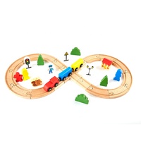 Circuit de jouets en bois, voie de course, offre spéciale, nouveau Type