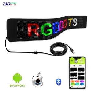 Car Accessories Custom Text Pattern Animation Scrolling Programmable LED Car Sign Great Way to Communicate with Other Drivers