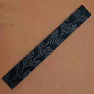 Acero Estampado de Alta Calidad para Billetes Rectos de Acero de Damasco Personalizados, 12 Pulgadas x 2 Pulgadas x 4 mm, Material Metálico Premium - Product Image 3