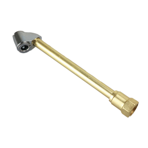 1/4 inch NPT nữ nặng lốp Inflator đo kép đầu thẳng nữ không khí Chuck - Product Image 2