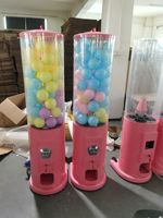 Distributeur automatique de jouets pour centre commercial, système de paiement par jetons, machine à billes en aluminium et acier, type distributeur de capsules