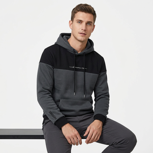 Men's High Quality 100% Cotton <b>Hoodie</b> Pants Set Autumn Winter Comfortable Loose Fit Custom Drawstring European <b>Large</b> Cartoon - Product Image 5