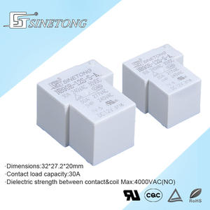 Sinetong-Relés de potencia 30A en miniatura, relé de protección sellada de carga, 30A, 5VDC, 48VDC, 12V, mini PCB, 1A, contacto, 40A - Product Image 6