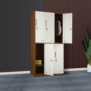 Gabinete de oficina modular moderno de acero, archivador de metal ajustable para gimnasio en casa, archivador de moda para escuela de hospital - Product Image 1