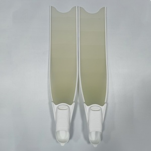 Pinne Lunghe Semitrasparenti Nere per Apnea <span class=keywords><strong>Domestica</strong></span> - Product Image 3