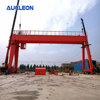 Grue portique mobile robuste à double poutre motorisée de 40 tonnes pour la construction ferroviaire