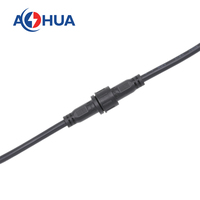 Projet de lampe de croissance des plantes fil étanche M16 connecteur fil à panneau connecteur femelle Jack à 3Pin mâle Led connecteur