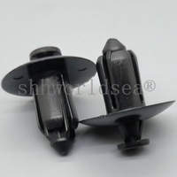 100 pièces/sac, clip en plastique pour Toyota, Nissan 67771520101, 6777152010O, 6777152010GO, 0155301553