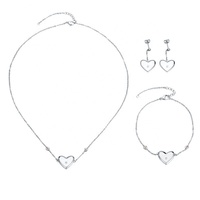 Conjuntos de Joyería de Acero Inoxidable, Chapados en Oro de 18K, Alta Calidad, Nueva Moda, Venta al Por Mayor 2024, Directo de Fábrica