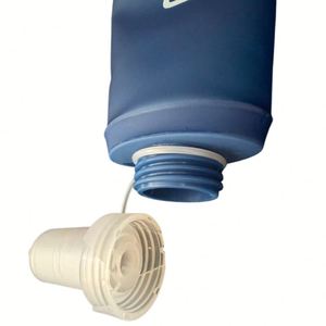 Bouteille d'eau pliable en TPU personnalisée en gros, bouteille souple pour sports de plein air, bouteille d'eau spéciale pour la course à pied avec logo personnalisé - Product Image 3