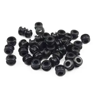 Factory Sale Custom Heat Resistant Waterproof Epdm Silicone Rubber Grommet Natural Material Rubber Grommet