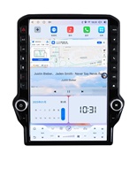 Lecteur stéréo Android Auto vertical 14,5'' avec écran tactile GPS multimédia pour Dodge RAM TRUCKS 2013-2018 USB