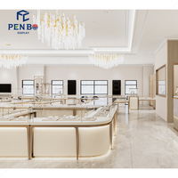 Diseño y Construcción de Vitrinas para Joyería, Mostrador para Tienda de Joyería Comercial