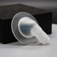 Coude de valve à air en TPU/PVC transparent, angle de 180 degrés, petite valve à air pour manchons de garrot, tube
