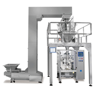 Système d'emballage vertical automatique de haute précision RUNLI RL-420 pour sachets de céréales, gaufres, chips de pommes de terre, boissons et textiles (50-150g)