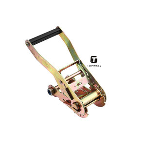 Heavy Duty 2 pouces 50MM Polyester Cargo Arrimage Cravate Camion Sangle À Cliquet Double J Sauvetage <span class=keywords><strong>Voiture</strong></span> <span class=keywords><strong>Ceinture</strong></span> Crochets pour Transport PE Matériel - Product Image 6