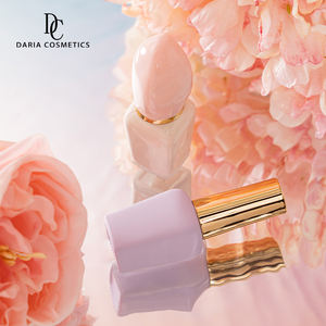 ขวดแก้วเจลสีชมพูฝาสีโรสโกลด์ขวดแก้วยาทาเล็บขนาด8มล. พร้อมแปรงทาเล็บภาชนะบรรจุแก้วเปล่า - Product Image 5