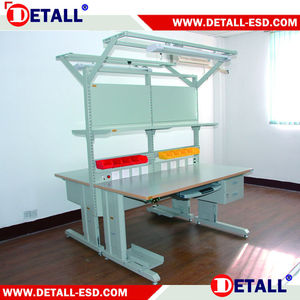 CE Chứng Nhận Sử Dụng Kỹ Thuật Viên Thiết Bị Điện Tử Làm Việc Bảng Công Nghiệp Bàn Làm Việc Với Ánh Sáng - Product Image 5