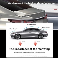 Aileron Sport haut de gamme d'usine d'origine pour 18-23 Lexus ES200 300h 260 décoration même Style modification de lèvre arrière accessoire de voiture