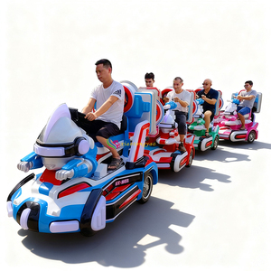 Trackless <b>Electric</b> <b>Sightseeing</b> <b>Train</b> for Outdoor Use in Shopping Malls & Commercial Areas Metal Construction Amusement Ride - Product Image 3