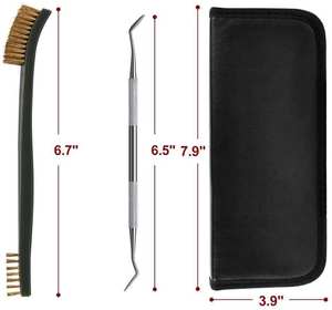 Ventes d'usine 9 pièces Outils d'entretien Outils de nettoyage Outils de chasse Kit de brosses à double tête pour outils de chasse en plein air - Product Image 3
