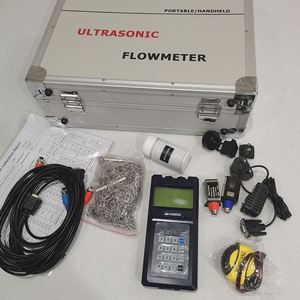 FDT-25 Portable Digital Ultrasonic Flow Meter Kit with 1% Accuracy 0.2% <b>Repeatability</b> 0.5% Linearity 1-Year Warranty - Product Image 6