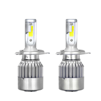 Aksesoris Lampu Mobil C6 H4 H13 9004 9007 Sistem Pencahayaan Otomatis Kustom 36W 6000K H7 HB3/9005 HB4/9006 Bohlam Lampu Depan LED