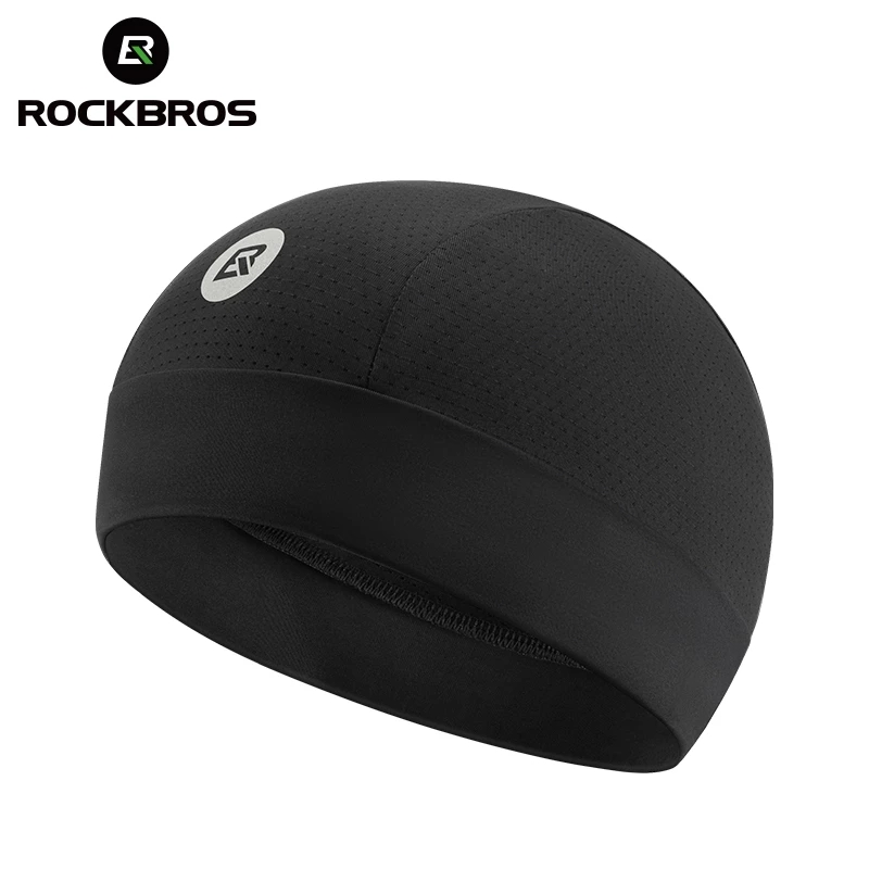 ROCKBROS-Quick Dry Helmet Liner, Skull Caps, Breathable Beanie, Bike Motorcycle Liner Cap