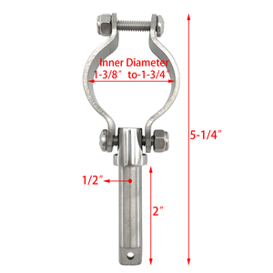 قارب الفولاذ المقاوم للصدأ <span class=keywords><strong>Rowlock</strong></span> الجانب جبل خط مقبس Oarlock اليخت البحري - Product Image 2