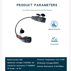 Nuevo Adaptador de Carga Bidireccional <span class=keywords><strong>Goodev</strong></span> Tech V2L Tipo 2 EV Hembra a EU Schuko, Modelo V2L01002, IP44 - Product Image 5