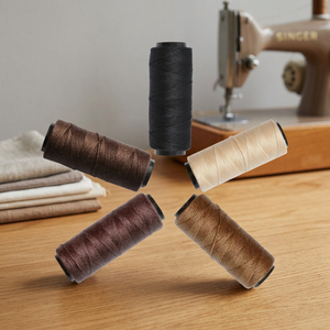 Rollos de hilos de coser para coser a mano extensiones de cabello hacer pelucas - Product Image 3