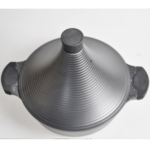 Olla Tajín Marroquí de Aluminio Fundido Antiadherente de 28/32 cm, Utensilio de Cocina Marroquí, Apta para Inducción, <span class=keywords><strong>Marciano</strong></span> - Product Image 6