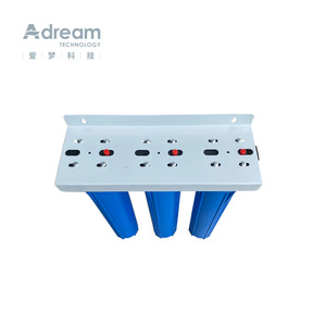 Nhà Máy lọc nước thẩm thấu ngược 3 giai đoạn 20 inch với vỏ hộp lọc màu xanh - Product Image 4