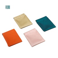 Romi sac cadeau en cuir Pu coloré pour collier boucles d'oreilles bijoux pochette d'emballage de bijoux à cordon