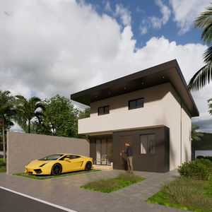 Maisons préfabriquées maisons mobiles cabane en rondins maisons flottantes de vacances - Product Image 1