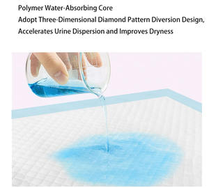 Almohadillas para orinar para perros y cachorros con diseño de secado rápido a prueba de fugas para almohadillas de entrenamiento desechables <span class=keywords><strong>Premium</strong></span> para perros y cachorros - Product Image 3