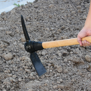 Outil de pioche 1.5kg en gros avec manche en bois de première qualité DIY Grade 406 Pick Axe - Product Image 1