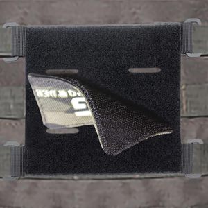 Molle Patch Panel Velcro Base Plate Tactical Vest Attachment Hook Loop Tape Strong Adhesive Self Adhesive Rectangle - Product Image 3
