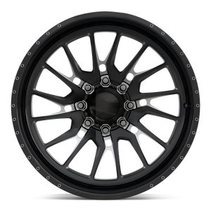 ล้อรถบรรทุกฟอร์จสีดำเงาพร้อมขอบกัดลาย ขนาด 20 22 24 26 นิ้ว 6x139.7 สำหรับรถแรม 1500 ออฟโรด ล้ออะลูมิเนียมสำหรับงานหนัก - Product Image 3