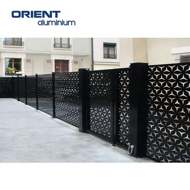 Decorative Metal Fence Panels Used For Garden Corten Steel Decorative Rust Perforated Screen Led Bubble Wall Water Panel