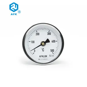 さまざまな種類の温度計バイメタル工業用温度計0-500 ℃