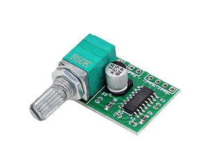 SMJ บอร์ดเครื่องขยายเสียงขนาดเล็กช่องคู่ทำด้วยตนเองโมดูลขยายเสียงแบบดิจิทัล DC5V มินิโมดูลปรับโทนเสียงแบบสวิตช์ - Product Image 2