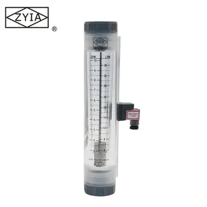 Pipeline acrylic 5gpm acrylic stainless steel floater type vertical flow meter water flow meter switch flowmeter