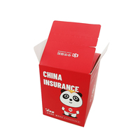 Boîte d'expédition pliable en carton recyclé écologique personnalisée, 350 g/m², avec fermeture éclair, adhésive, pour emballage cadeau